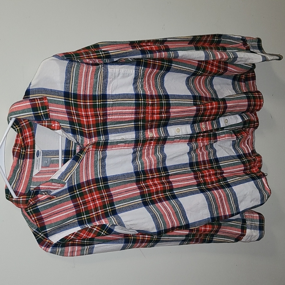 Old Navy multicolored flannel
